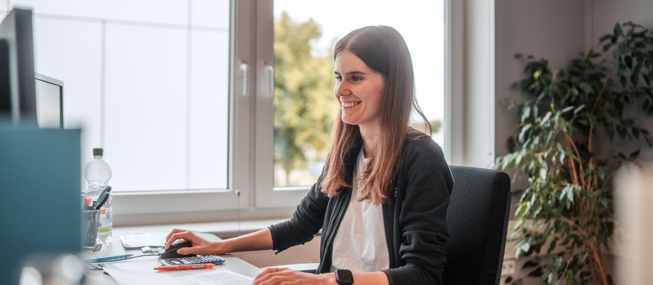 Arbeitsalltag bei ALU-Kanttechnik - Büro